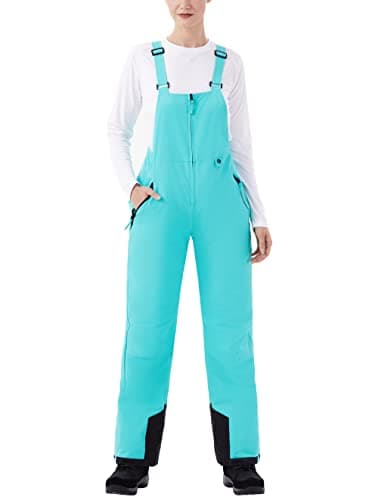 Womens Insulated Waterproof Snow Bibs