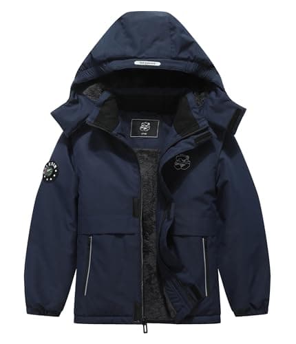 BYLESIN Boys' Waterproof Winter Ski Jacket