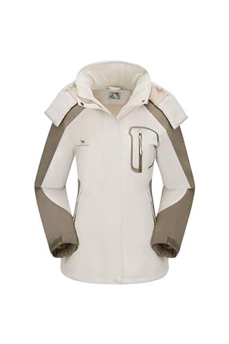 Camel Crown Women's Waterproof Ski Jacket