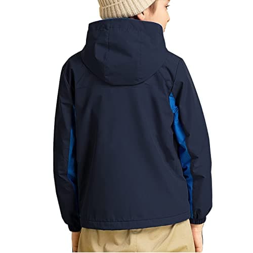 YingjieBoy Kids Waterproof Snowboarding Jacket, Warm Fleece Lined