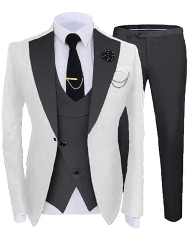 Setwell Slim Fit Tuxedo Suit for Men