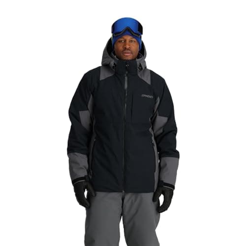 Spyder Men's Insulated Ski Hooded Snow Jacket