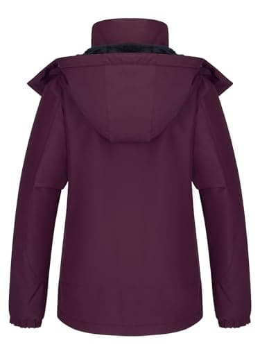 CAMEL CROWN Women's Winter Hooded Ski Jacket