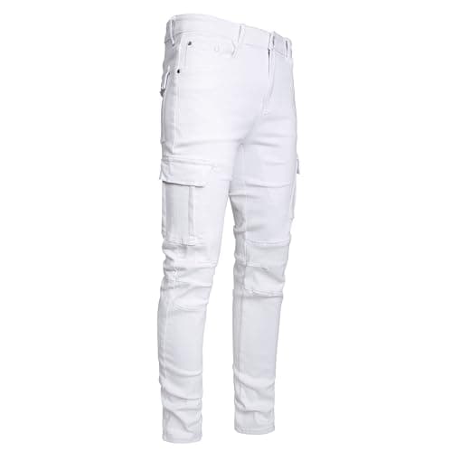 Men's Slim Fit Ripped Skinny Jeans
