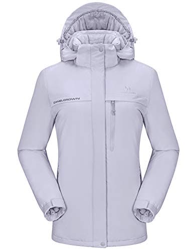 CAMEL CROWN Women’s Mountain Snow Waterproof Ski Jacket Winter Coat
