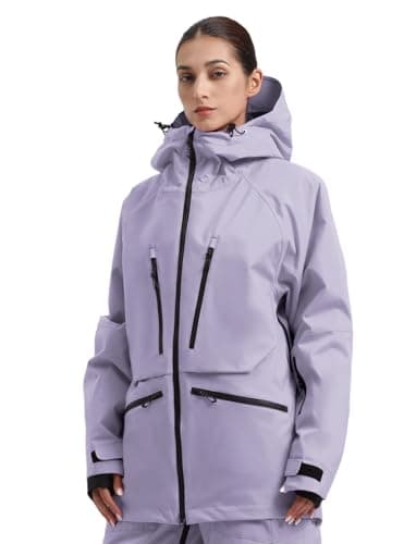 IMPHUT Mens Snowboard Jacket & Womens Ski Outerwear with Hood Winter Insulated