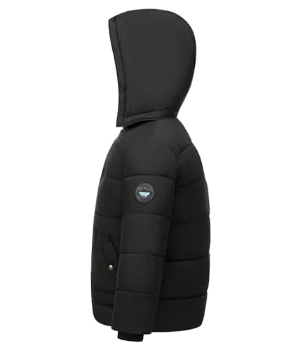 Boy's Winter Coat with Detachable Hat