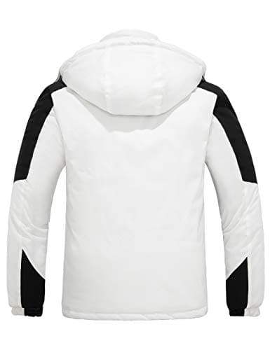 Skieer Men's Waterproof Winter Ski & Snowboarding Jacket Windproof Warm Raincoat