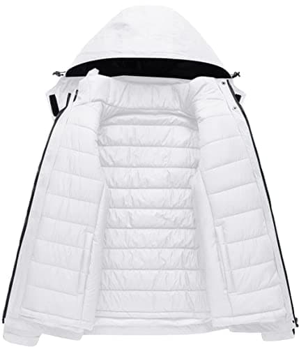 CREATMO Women's 3-in-1 Waterproof Snowboarding Jacket Winter Snow Coat