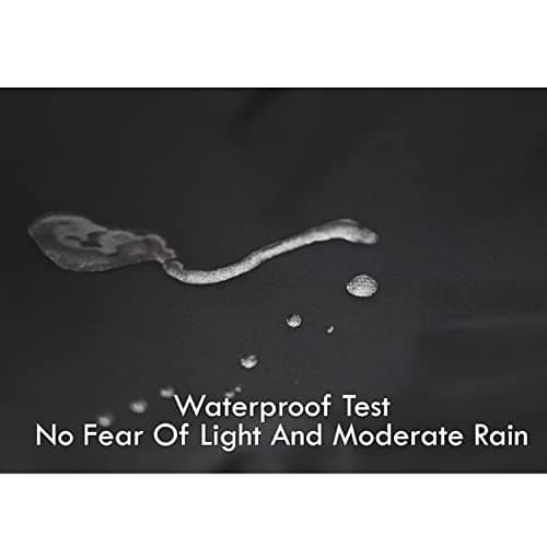 INVACHI Men's Warm Winter Waterproof Ski Jacket Windproof Hooded Raincoat