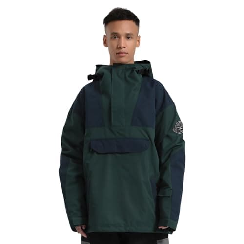 GSOU Men's Warm Snowboard Jacket - Waterproof Winter Snow Coat