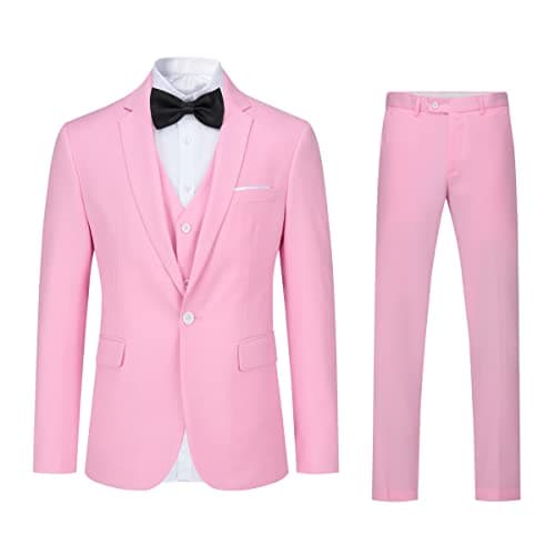 Men's Slim Fit 3-Piece Suit