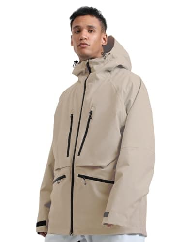 IMPHUT Mens Snowboard Jacket & Womens Ski Outerwear with Hood Winter Insulated