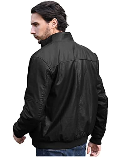 WenVen Men's Stand Collar Fleece Lined Bomber Jacket for Outdoor Winter Wear
| WenVen Men's Stand Collar Fleece Lined Bomber Jacket for Casual Daily Wear
| WenVen Men's Stand Collar Fleece Lined Bomber Jacket for Men with Warmth and Style