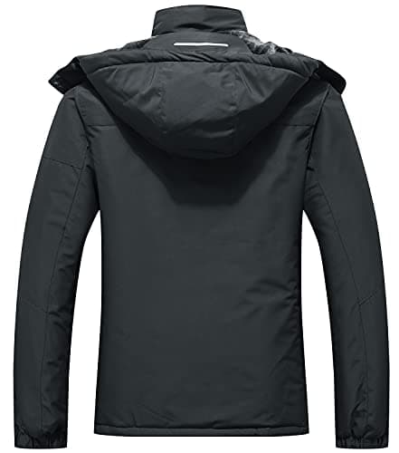 SUOKENI Women's Warm Waterproof Snow Coat with Hood Ski Jacket