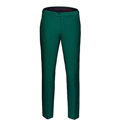 Classic Slim Fit Stretch Dress Pants for Men
