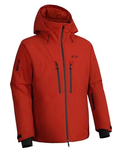 Pioneer Camp Men's Waterproof Insulated Snowboard Jacket Cold Weather WinterSnow Coat