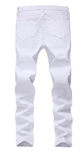 FREDD MARSHALL Men's Skinny Straight Leg Stretch Jeans Pants