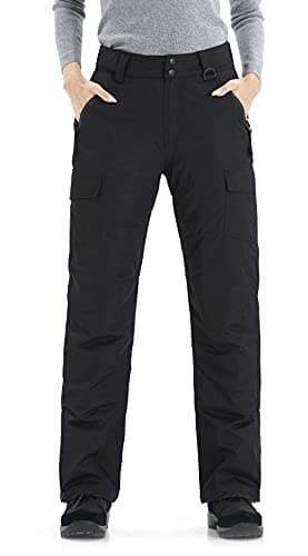 WULFUL Women's Waterproof Insulated Ski Pants
