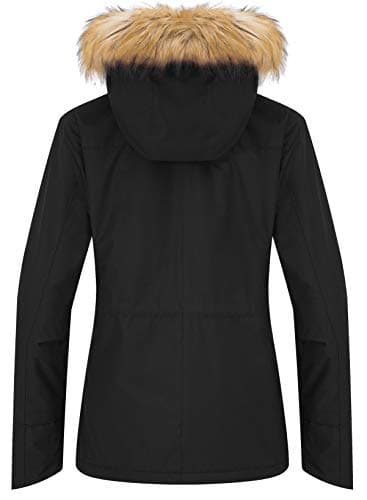 Wantdo Women's Insulated Waterproof Ski Jacket Winter Snowboarding Coat