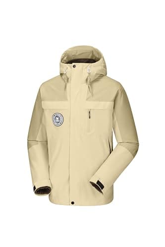 CAMELSPORTS Men's 3 in 1 Waterproof Winter Ski Jacket