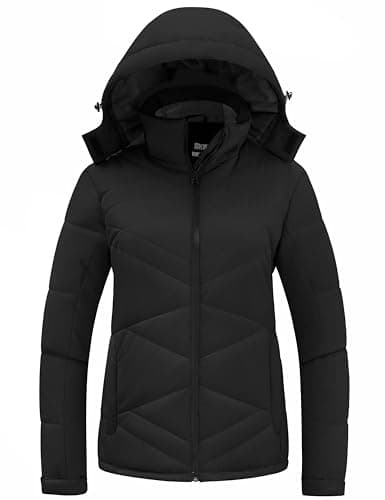 Women's Skiieer Waterproof Winter Snow Coat Warm Hooded Mountain Jacket