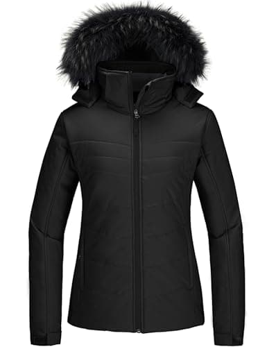 Women's Skieer Waterproof Warm Puffer Ski Jacket Winter Coat
