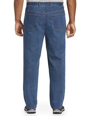 DXL Harbor Bay Men's Big and Tall Comfort Stretch Jeans