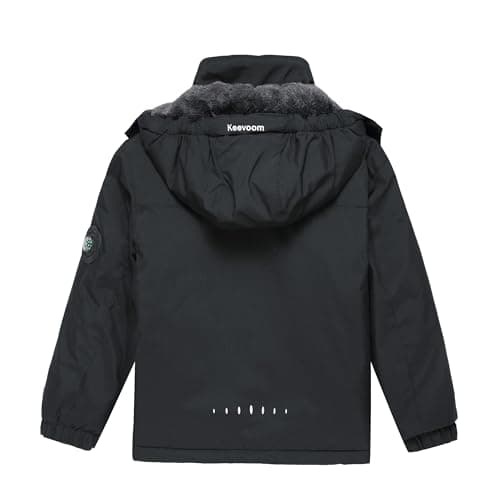 Keevoom Boys Winter Ski Jacket: Windproof, Warm, and Waterproof