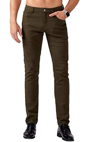 Slim Fit Stretch Denim Jeans for Men