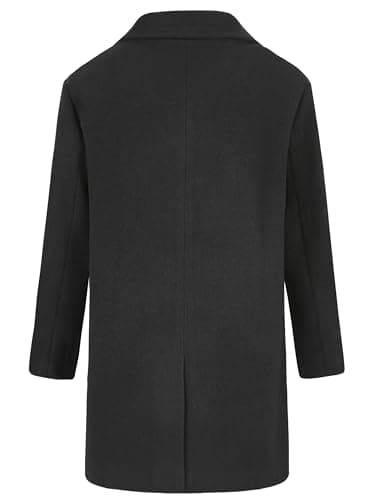 Boys' Wool Trench Coat for Winter