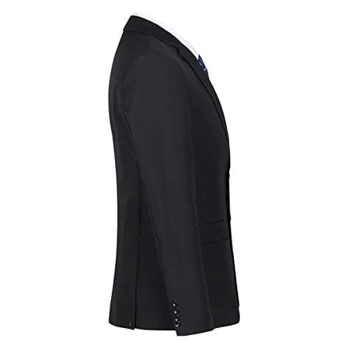 Cloudstyle Men's Slim Fit 2 Piece 2 Button Dress Suit Blazer & Pants Set