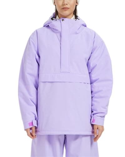 Womens Waterproof Winter Ski Coat BUMDEEP Thick Hooded Windbreaker