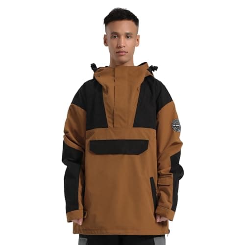 BSASB Mens Warm Snowboard Ski Jacket Waterproof Windproof Winter Sports