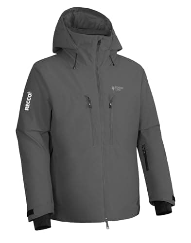 Pioneer Camp Men's Waterproof Insulated Snowboard Jacket Cold Weather WinterSnow Coat