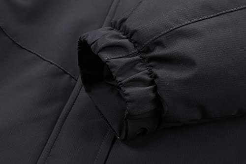 MOERDENG Women's Warm Waterproof Ski Jacket for Winter Snow Mountains