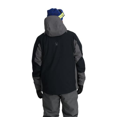 Spyder Men's Insulated Ski Hooded Snow Jacket
