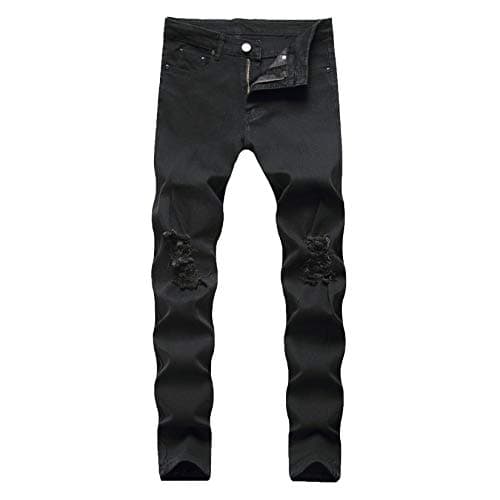 Slim-Fit Distressed Jeans for Men