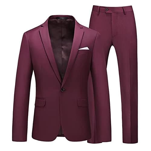 Slim Fit 2-Piece Formal Suits for Men