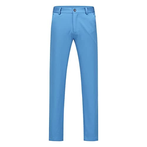 Classic Slim Fit Stretch Dress Pants for Men