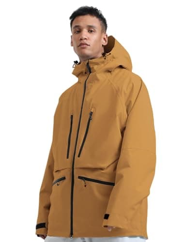 IMPHUT Mens Snowboard Jacket & Womens Ski Outerwear with Hood Winter Insulated