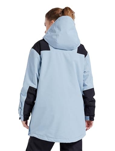 MONTFLIX Women's Winter Anorak Hooded Ski Jacket Warm Insulated Waterproof