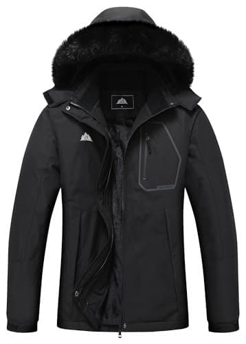 MOERDENG Women's Insulated Winter Ski Jacket Warm Snowboarding Coat