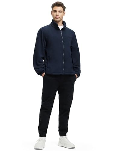 VOPOKER Men's 3-in-1 Water Resistant Ski Snow Warm Fleece Jacket with Multi-Pockets