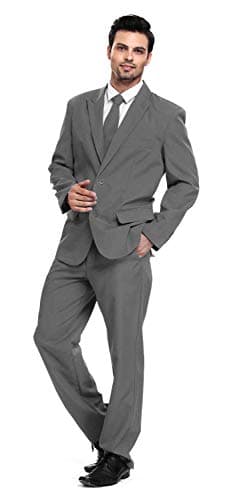 U Look Ugly Today Men's Prom Suit Solid Color for Themed Events and Clubbing