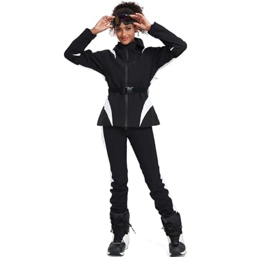 YEEFINE Women's Waterproof Snowboard Jacket for Winter Skiing Outdoor Warm Coats