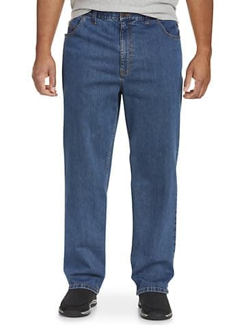 DXL Harbor Bay Men's Big and Tall Comfort Stretch Jeans