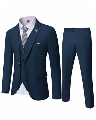 EastSide Slim Fit 3-Piece Suit for Men