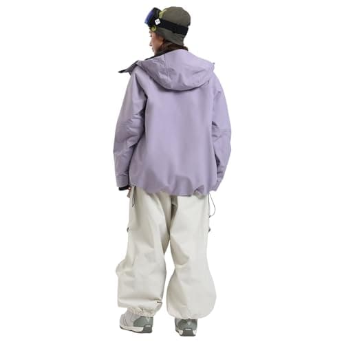 GSOU Men's Women Waterproof Snowboard Ski Jacket Winter Insulated Windproof