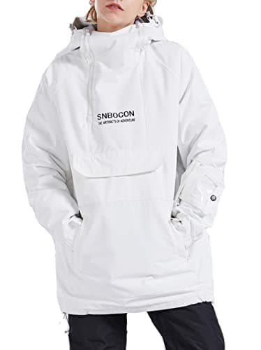 SNBOCON Women's Waterproof Ski Jacket Warm for Snowboarding Winter